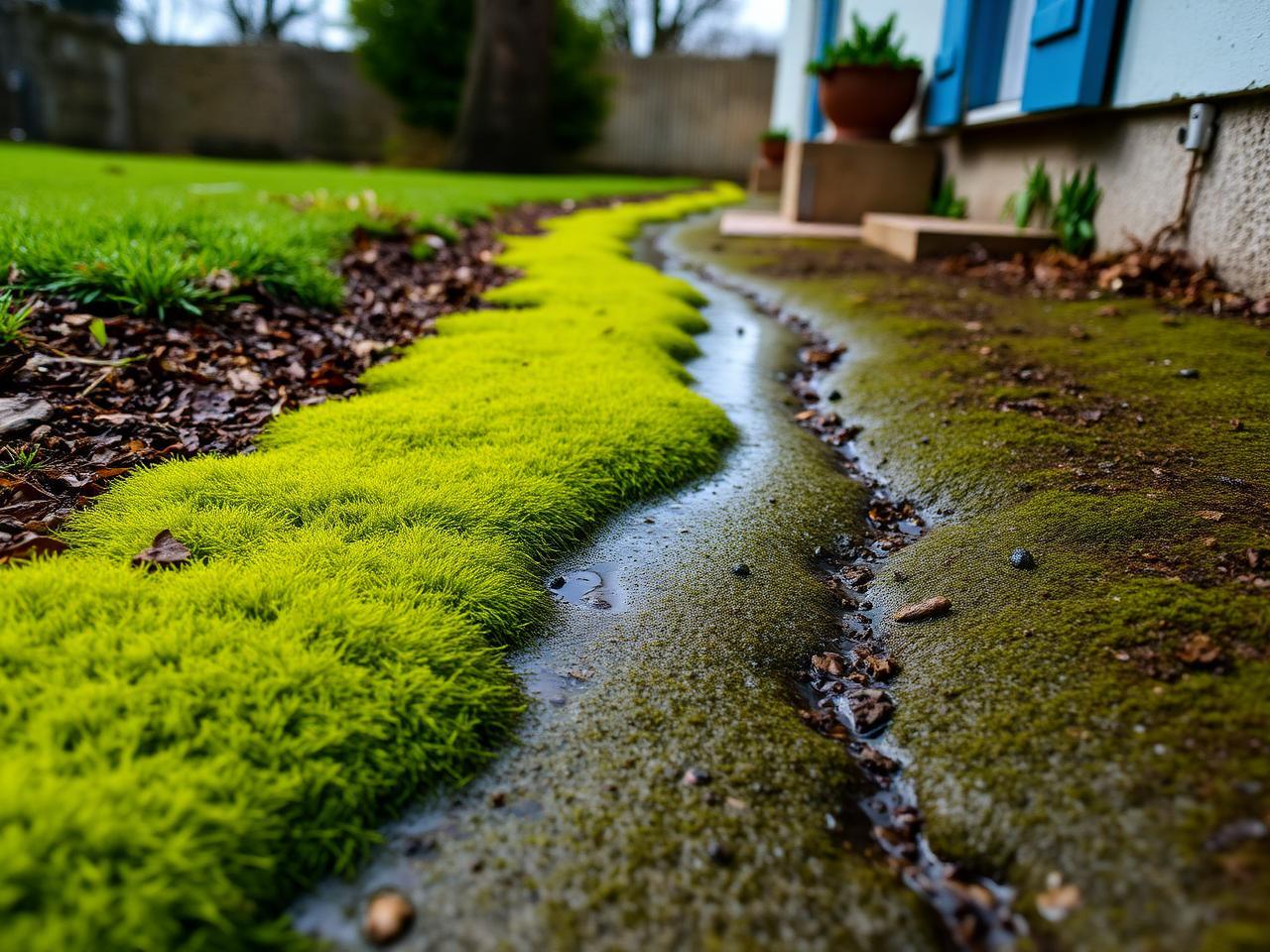 Indice d'humidité caractéristique observé à Herblay-sur-Seine : grands jardins et longues alimentations